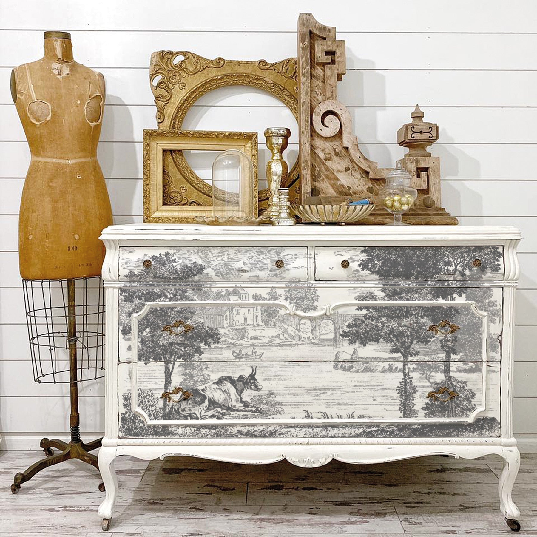 Summer Villa | Paint Inlay | IOD Iron Orchid Designs