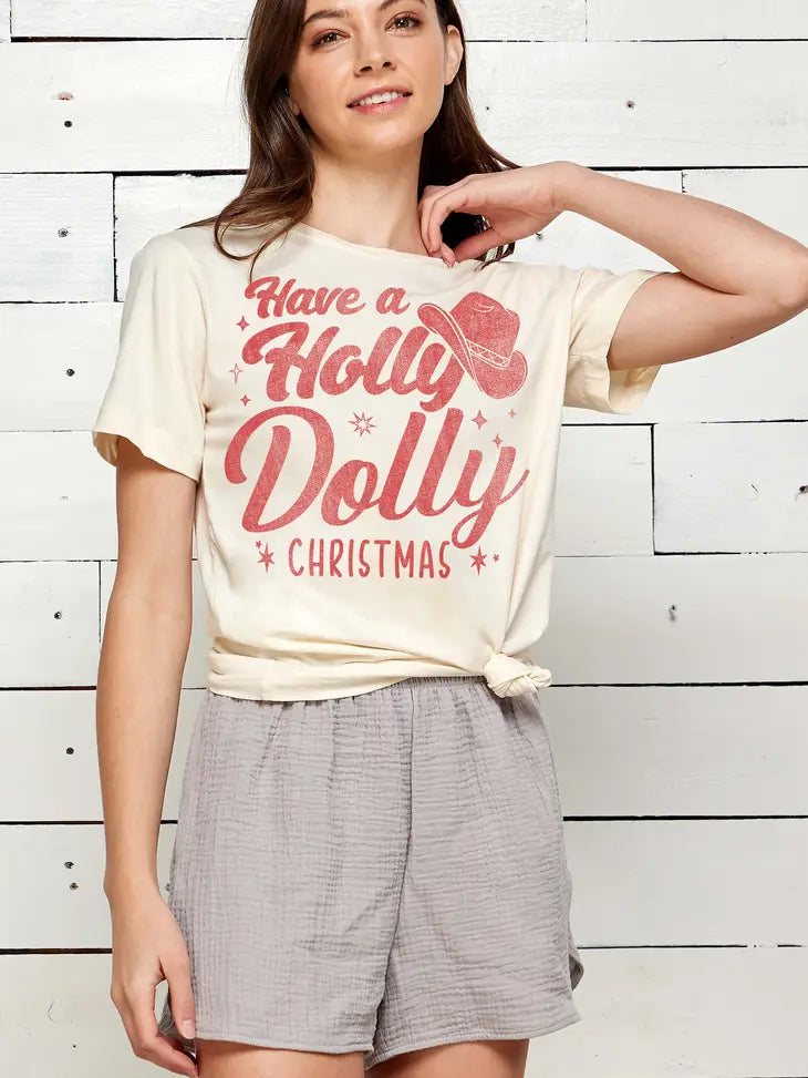 Holly Dolly Christmas Shirt