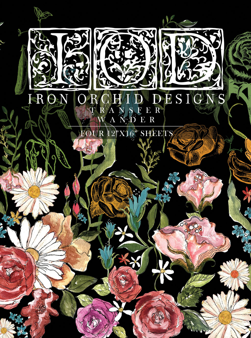 Wander | Transfer | IOD Iron Orchid Designs