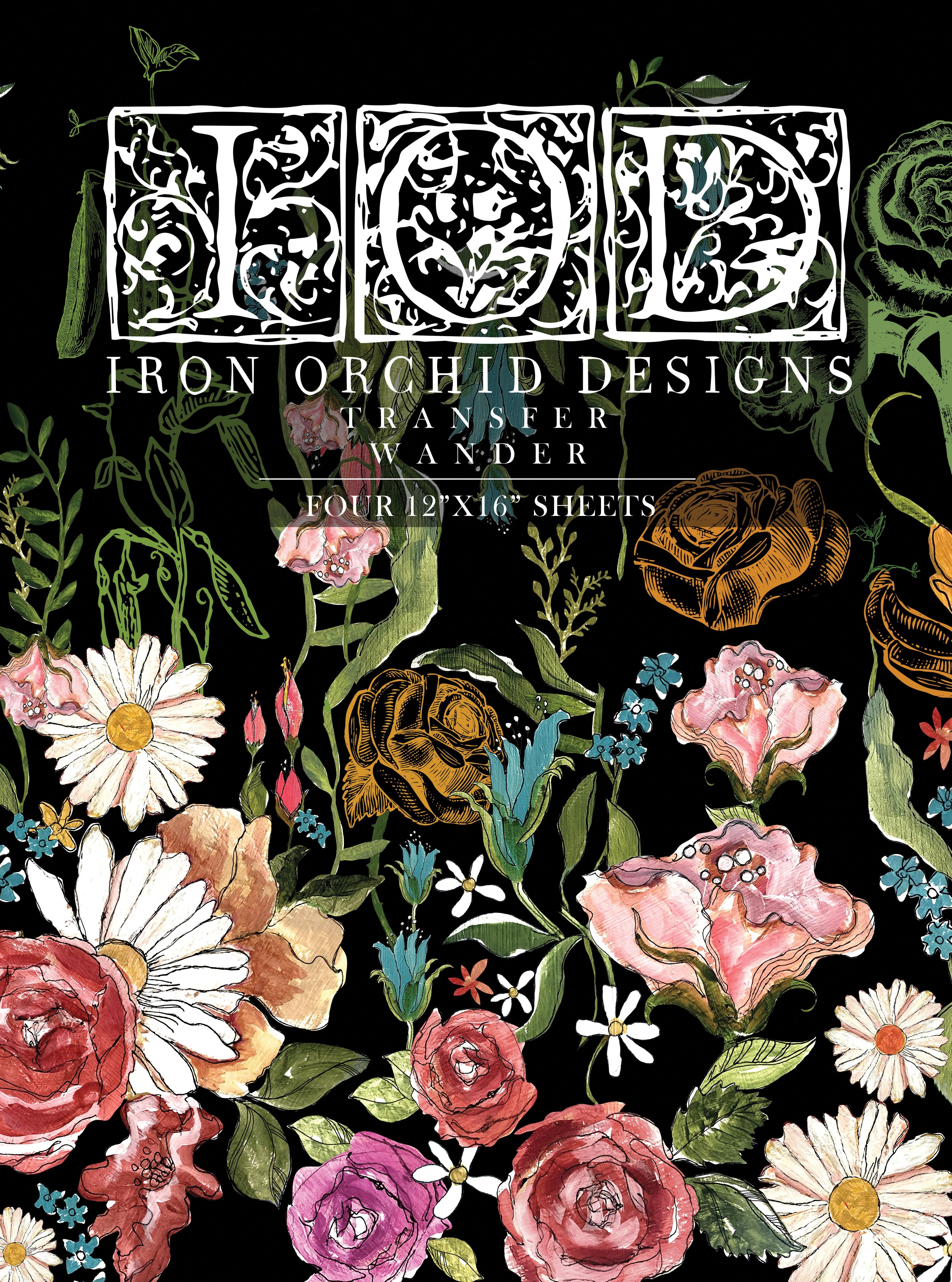 Wander | Transfer | IOD Iron Orchid Designs
