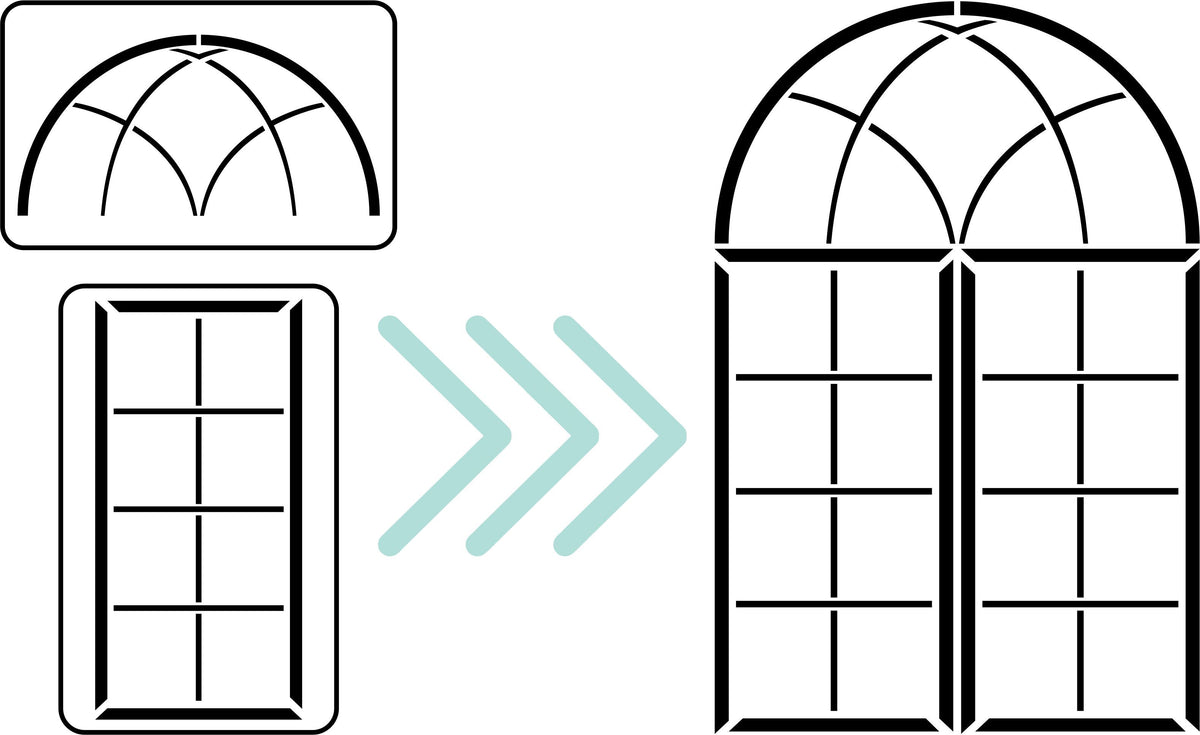 Window Maker Set | JRV Stencils