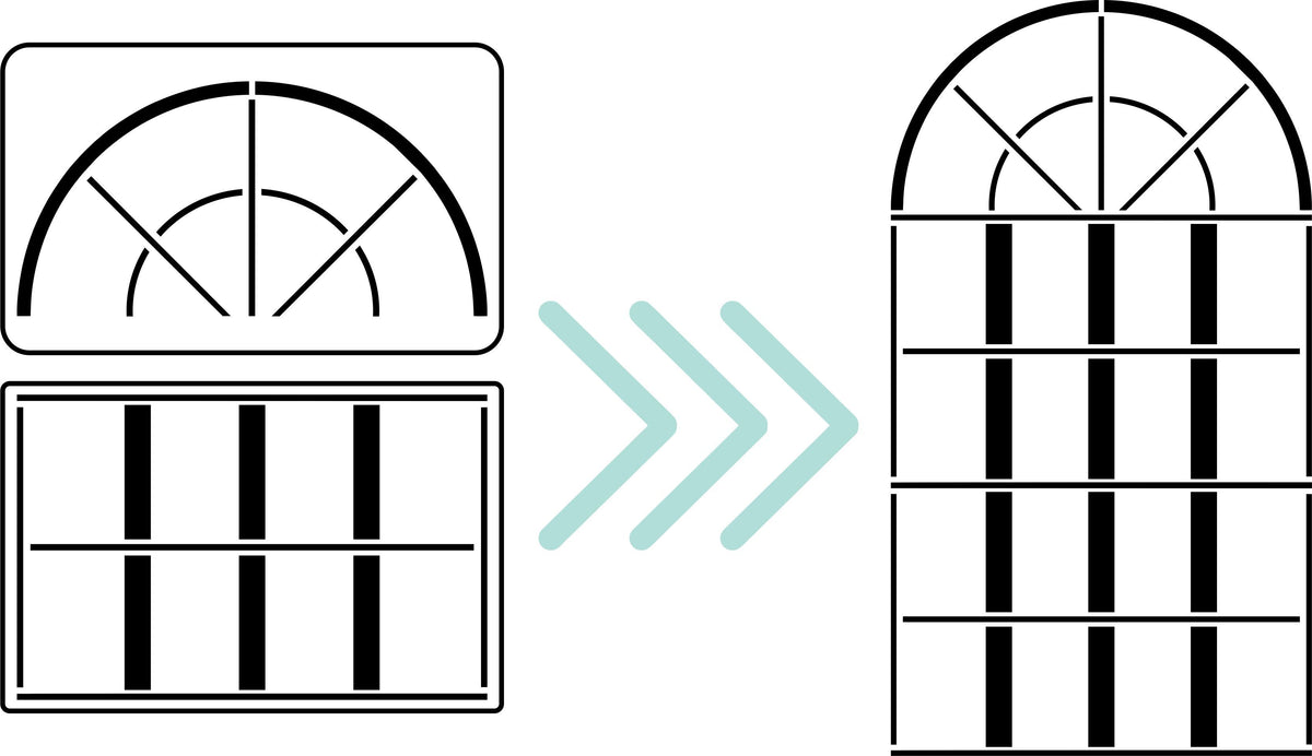 Window Maker Set | JRV Stencils