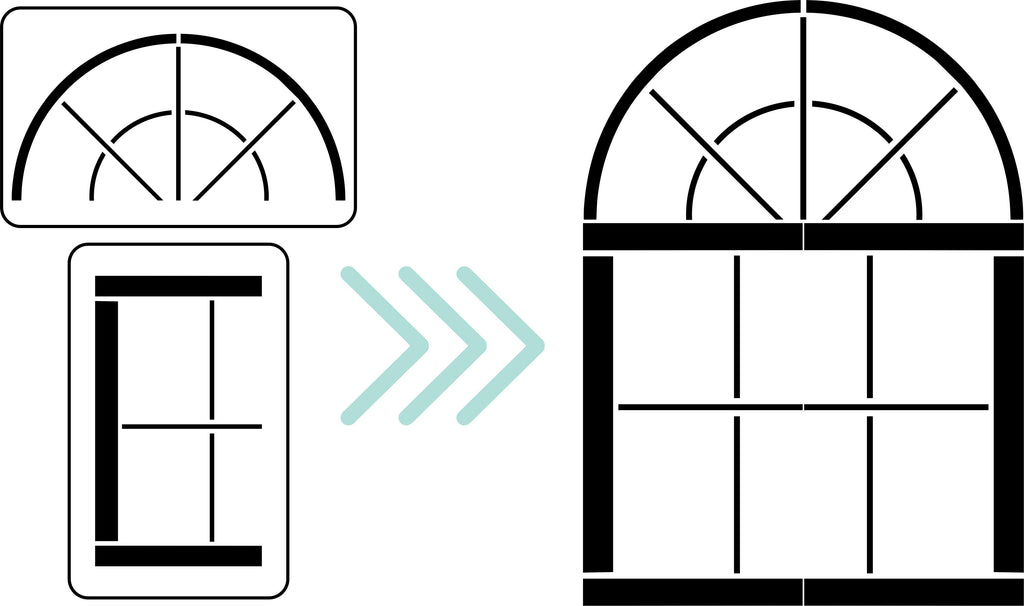 Window Maker Set | JRV Stencils